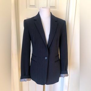 Dark Blue/Grey Express Blazer (6)